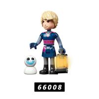 Bloques de construcción de la serie FROZEN para niños, juego de 5 piezas, princesa Elsa, Mini Figma - details 8