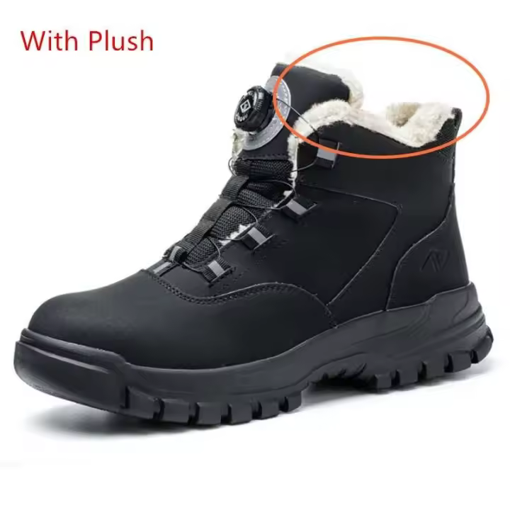 Zapatos de protección deportivos de seguridad para hombre con punta de acero, botas, zapatos de trabajo antipinchazos - 1
