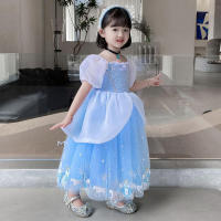 Vestido de princesa Cenicienta para niña y niño, tutú de carnaval con lentejuelas, ropa de malla para regalo de cumpleaños - details 6