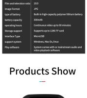Minicámara de 1080P con cubierta impermeable, cámara inteligente HD de visión nocturna para interiores, Monitor de vigilancia de seguridad, grabadora - details 12