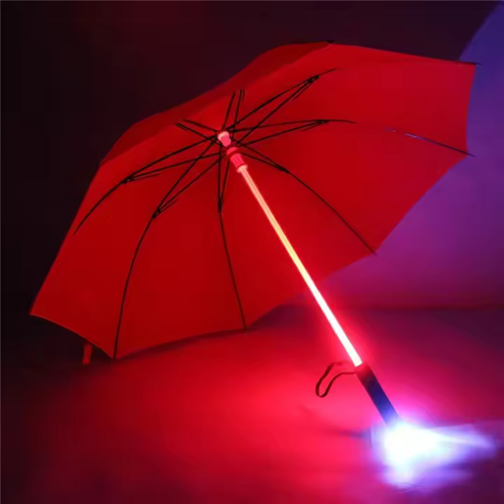 L Rain Night Protection - Paraguas plegables ligeros e impermeables para mujeres, hombres y adolescentes - 1