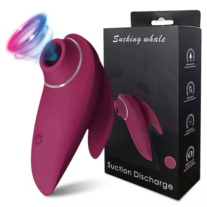 Embalaje privado SEX Toy Women, Vibrador con copa, Estimulador de clítoris oral, Vibrador de succión sexual, Producto para adultos y mujeres - 1
