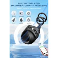 Leten Trainer-anillo vibrador, Juguetes sexuales para hombres, aplicación remota, masturbador masculino, masaje estimulante del glande - details 7