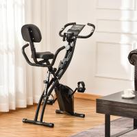 Bicicleta de Ejercicio Plegable Regulable en Altura Resistencia Magnética Ajustable Pantalla LCD - details 1