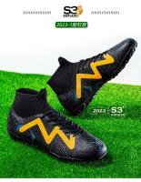 Nuevos zapatos de fútbol con picos rotos, zapatillas artificiales para correr, entrenamiento de hierba, juegos profesionales - details 37