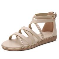 Sandalias elegantes de verano para mujer, zapatos planos. - details 0