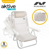 Conjunto 2 Sillas Pleg Alu 5pos 60x47x83cmc/cojin+asa - details 17