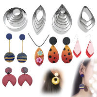 Herramienta de arcilla polimérica de 20 piezas, cortador redondo de acero inoxidable, molde de corte de cerámica artesanal para joyería colgante - details 4