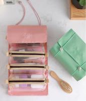 Bolsa de Maquillaje Impermeable de Gran Capacidad Ideal para Viajes Organizador de Cosméticos portátil para Mujeres - details 4