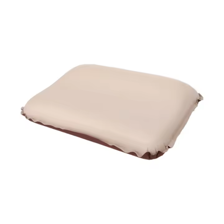 Almohada inflable portátil de queso para viajes de ocio y Camping al aire libre - 1