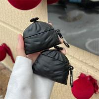 Funda de arpillera tridimensional para auriculares AirPods 4, protección completa, anticaída, color negro, creativa, 2024 - details 6