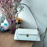 Bolso de hombro de cuero de PU para mujer, bolso pequeño, color sólido, de moda - details 3
