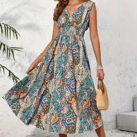 Vestido de verano informal para mujer, vestidos estampados a la moda - details 2