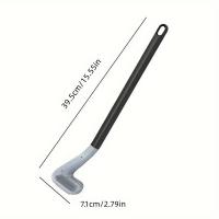 Cepillo de Silicona para Inodoro de Mango Largo y Fácil Limpieza, Diseño Higiénico y Ahorrador de Espacio para una Limpieza - details 2
