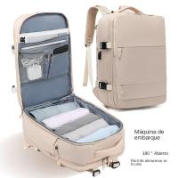 Bolso bandolera para mujer, gran capacidad, multifuncional, clasificación, húmedo y seco, viaje de negocios, corta distancia - details 1