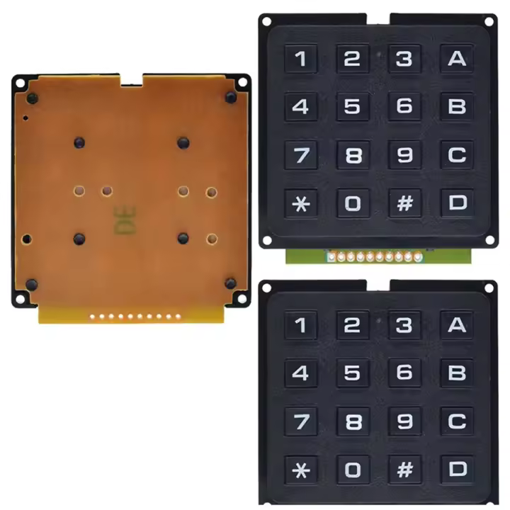 Módulos de teclado de 3 piezas y 16 teclas, matriz, matriz, teclado Lndustrial con escaneo industrial - 1