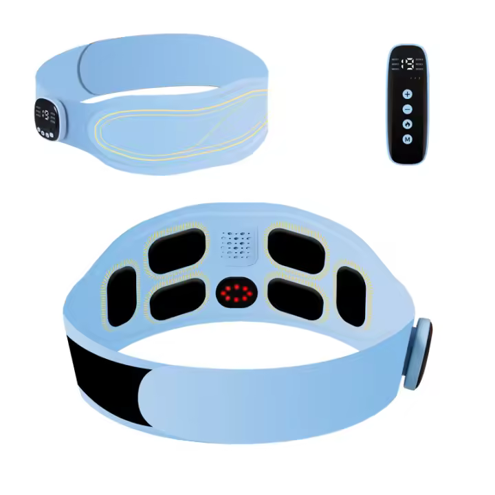 Nuevo masajeador de cintura SKG del mismo estilo, cinturón de terapia de luz roja, vibración de microcorriente EMS, protección de cintura con compresa caliente y cinturón de calentamiento de palacio - 1