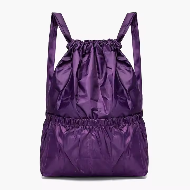 Mochila versáril de Nailon con Cordón para Mujer, Bolsa de cambio de gran capacidad, mochila de viaje Ligera - 1