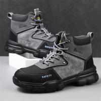 Zapatos de Seguridad de Acero Zapatillas Deportivas con Punta de Acero Indestructibles para Sitio de Construcción Moda de Alta Calidad - details 31