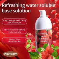 Sabor sexual a fresa y cereza, lubricante de juguete vaginal anal a base de agua, lubricante sexual para parejas adultas - details 1
