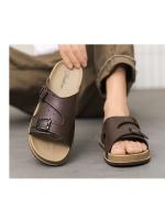 Sandalias de verano para hombre, zapatillas casuales, nuevo estilo 2025, para exteriores, deportivas, de conducción, sandalias de playa resistentes al desgaste de doble propósito - details 8