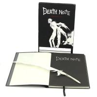 Juego de Cuaderno de Anime Death Note, diario de cuero coleccionable, cuaderno escolar grande, diario de escritura con tema de Anime - details 4