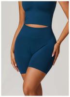 Pantalones cortos deportivos sin costuras para mujer, monos push-pull de cintura alta para gimnasio, ropa de yoga - details 6
