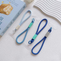 Correa de cordón para teléfono móvil con anillo colgante y correa de muñeca con parche para funda de teléfono celular, llavero de cuerda - details 1