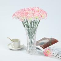 10 Uds nuevo clavel Artificial de tacto Real multicolor 35cm flores falsas 3D clavel rama decoración de fiesta - details 16