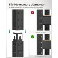 Estantería de Acero Pesada Montaje Rápido Ideal para Instrumentos, Garaje, Almacén Carga de 520 kg - details 3