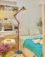 Lámpara de Piso  Memphis Lámpara de Lectura Alta Ajustable con Brazo Oscilante para Habitación de Niños, Sala de Estar, Dormitorio Iluminación y Decoración - details 0