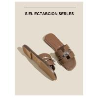 Sandalias Planas Casuales para Mujer Punta Abierta, Diseño Romano Tejido, Tacón Antipé, Moda de Verano/Primavera, Adecuado para Vestidos, Playa, Apartamento - details 15