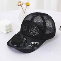 Gorras solares, con ventiladores, sombrero de playa transpirable de béisbol, gorra con ventilador de refrigeración, sombreros de protección UV - details 4
