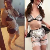 Disfraz de dama traviesa y lencería de mujer MARCA GENERICA - details 2