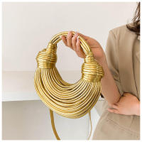 Nuevo Bolso de mano tejido a mano para pan y fideos, con cable eléctrico, para hombro, - details 26