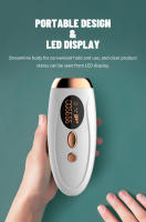 Vancostar-depiladora láser IPL para hombres y mujeres, recortador de Bikini permanente con luz LED, 999900 Flashes - details 5