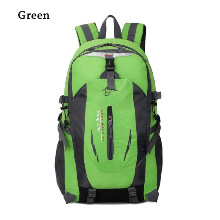 Mochila impermeable de nailon para senderismo, bolsa de viaje de gran capacidad, 40L - 1