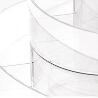 Caja de almacenamiento de cosméticos de plástico, estante transparente creativo para el cuidado de la piel, tubo de almacenamiento de brochas de maquillaje multifunción de gran capacidad - details 8