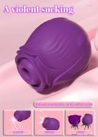 Vibrador de Lengüaje Potente Estimulador de Clítoro y Pezón Diversión Adulta 2 en 1 - details 3
