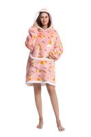 Sudadera con capucha de Sherpa para mujeres, hombres y adolescentes, manta usable de gran tamaño, manta gruesa y cálida, Sudadera con capucha grande - details 15