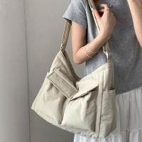 Bolso cruzado de nailon de gran capacidad con múltiples bolsillos, bolso de hombro deportivo para hombre, bolso de mensajero de lona portátil de estilo coreano, bolso de viaje - details 20