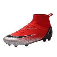 Novedades, diseñador barato, calcetines de media caña, zapatos de fútbol para hombre CR7, marca de mujer, deportes famosos - details 9