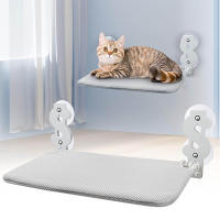 Hamaca inalámbrica para gatos, cama con ventana soleada aérea, duradera, marco de escalada, plegable - details 6