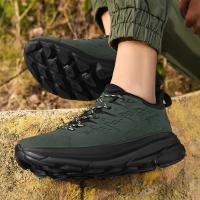 Zapatillas de Correr Antideslizantes de Cuero Nubuck Calzado Deportivo Casual para Hombres - details 19