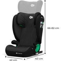 Silla coche Isofix, Silla coche para bebé y niños, Cinturón, Universal, Grupo 2/3, de 15 a 36 kg, Negro - details 7
