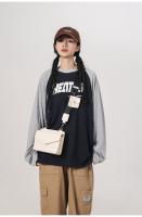 Bolso cuadrado pequeño oscuro Trend Bolso combinado 2 en 1 Bolso de la caja del sobre de cuero de los hombres y las mujeres Bolso pequeño bandolera - details 12