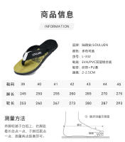 Nuevas chanclas de camuflaje para hombres, zapatos de playa antideslizantes de verano para hombres, versión coreana de sandalias al aire libre de moda - details 6