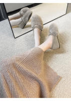 Mary Jane, zapatos esponjosos para mujer en invierno, zapatos de gorro, zapatos de algodón de terciopelo. - details 23
