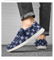 Zapatos de tela para hombre, calzado informal de mezclilla, novedad - details 3
