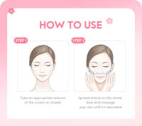 LAIKOU 30g Japón Sakura esencia crema Facial hidratante flor de cerezo esencia refrescante loción Facial cuidado de la piel coreano - details 7